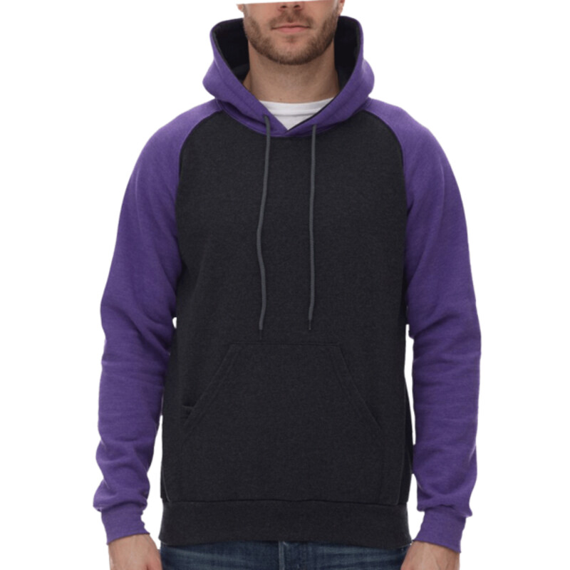 Fleece Raglan Hooded Sweatshirt Thumbnail
