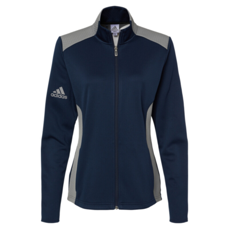 Women's Textured Mixed Media Full-Zip Jacket Thumbnail