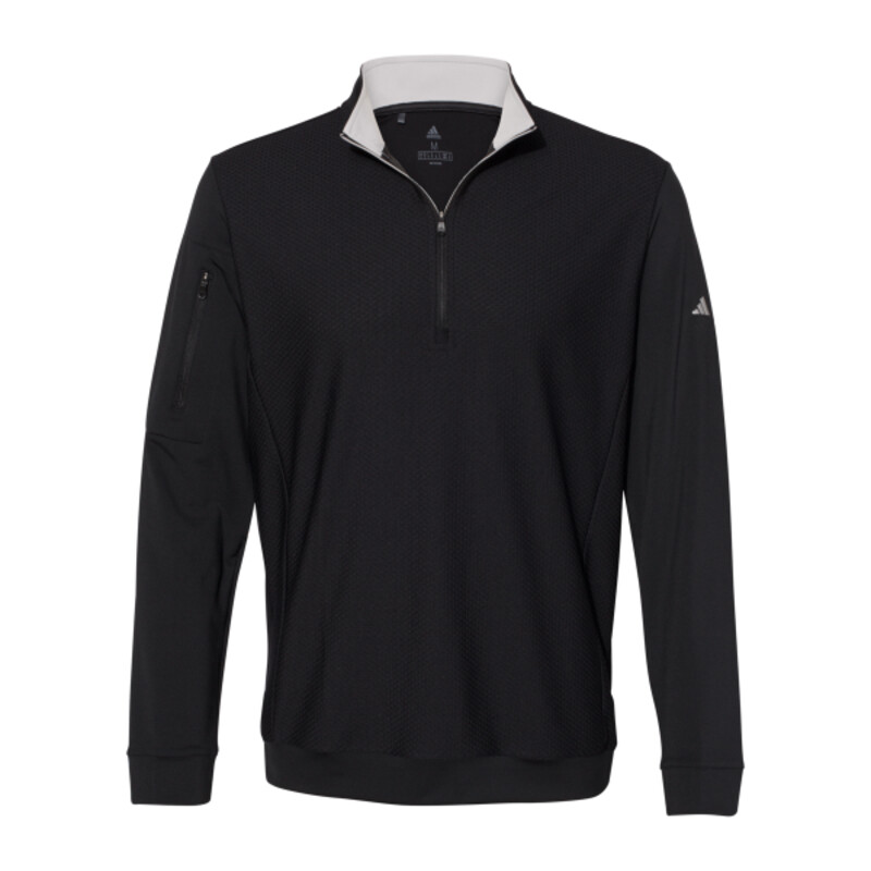 Men's Textured Quarter-Zip Pullover Thumbnail