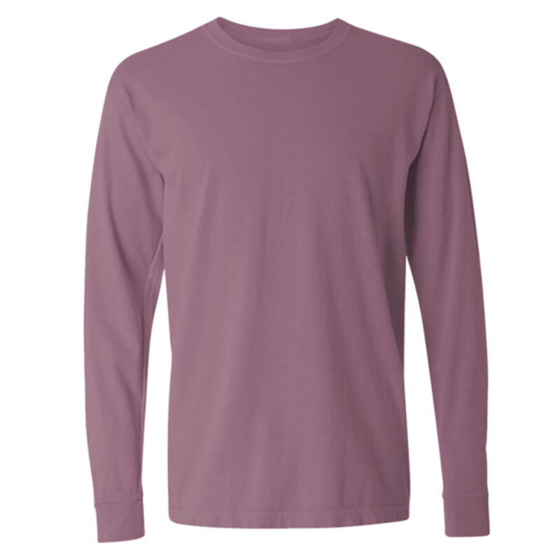 Unisex Garment-Dyed Heavyweight Long Sleeve T-Shirt Thumbnail