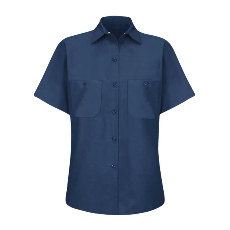 RED KAP® INDUSTRIAL SHORT SLEEVE LADIES' WORK SHIRT Thumbnail