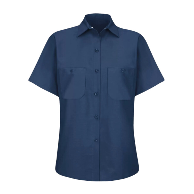 RED KAP® INDUSTRIAL SHORT SLEEVE LADIES' WORK SHIRT Thumbnail