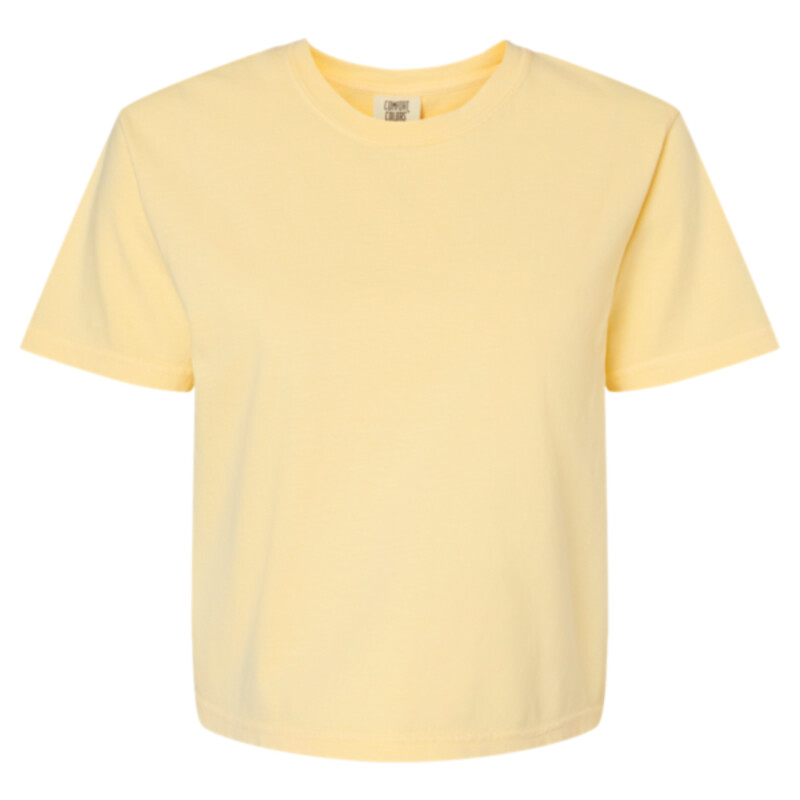Women's Garment-Dyed Heavyweight Boxy T-Shirt Thumbnail