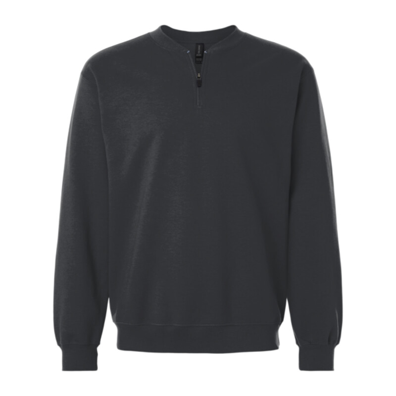 Unisex Softstyle® Midweight 1/4 Zip Sweatshirt Thumbnail