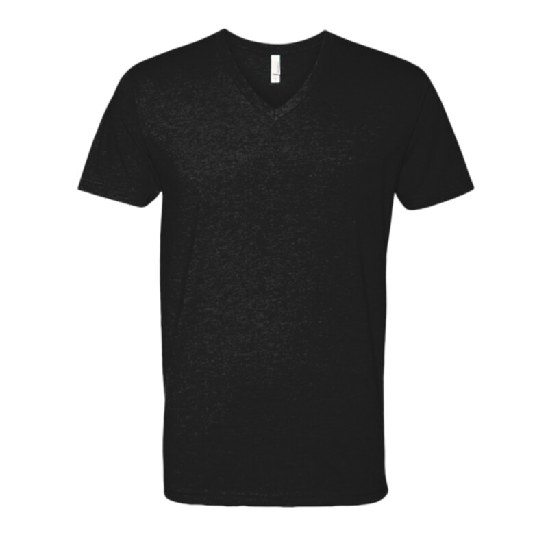 Men's CVC V-Neck T-Shirt Thumbnail