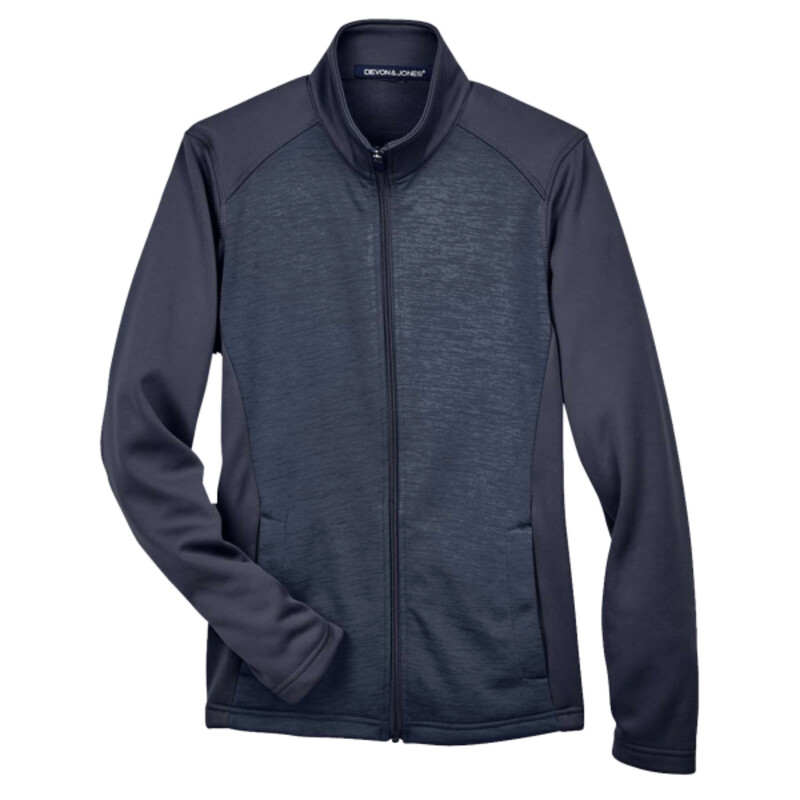 Women's Newbury Colorblock Mélange Fleece Full-Zip Jacket Thumbnail