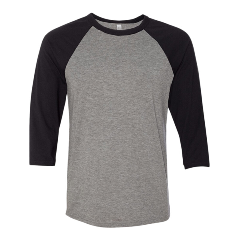 Unisex Three-Quarter Sleeve Baseball Tee Thumbnail