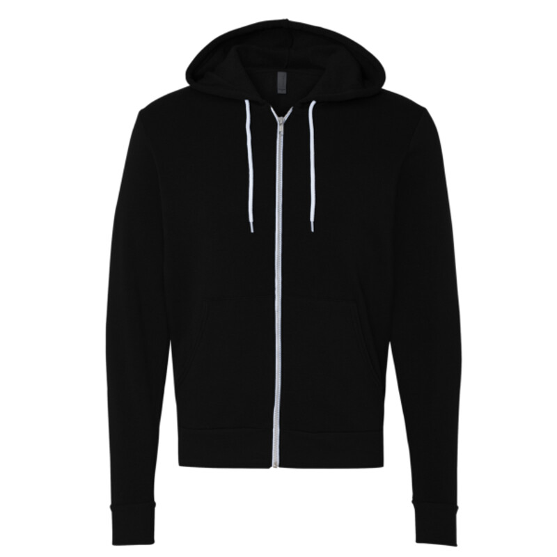 Unisex Sponge Fleece Full-Zip Hoodie Sweatshirt Thumbnail