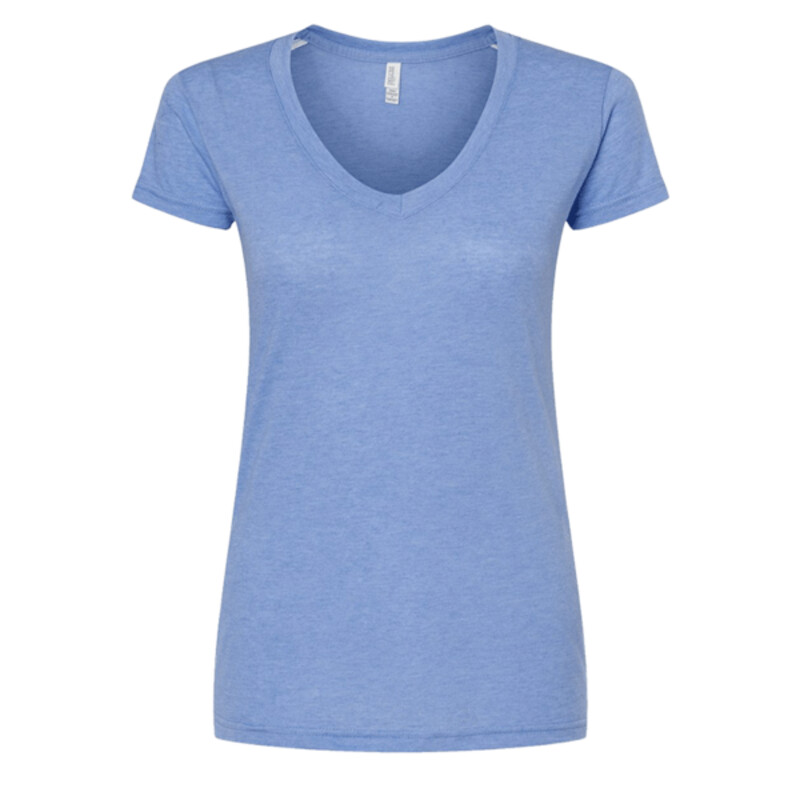 Women's Deluxe Blend V-Neck T-Shirt Thumbnail