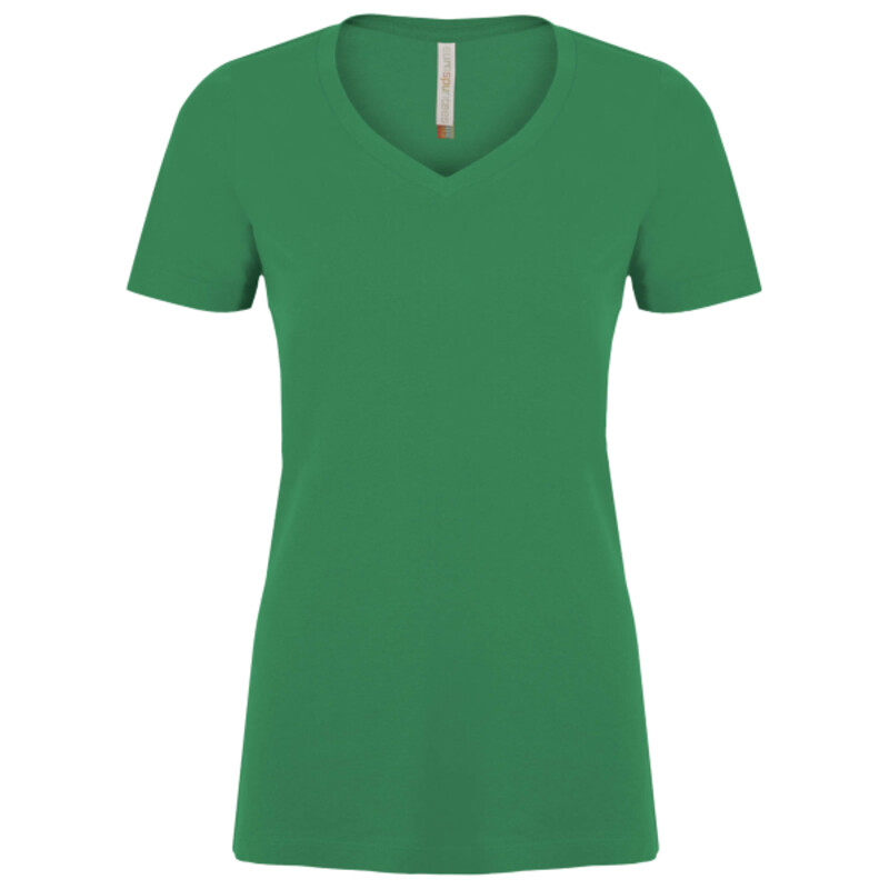 ATC™ EUROSPUN® RING SPUN V-NECK LADIES' TEE Thumbnail