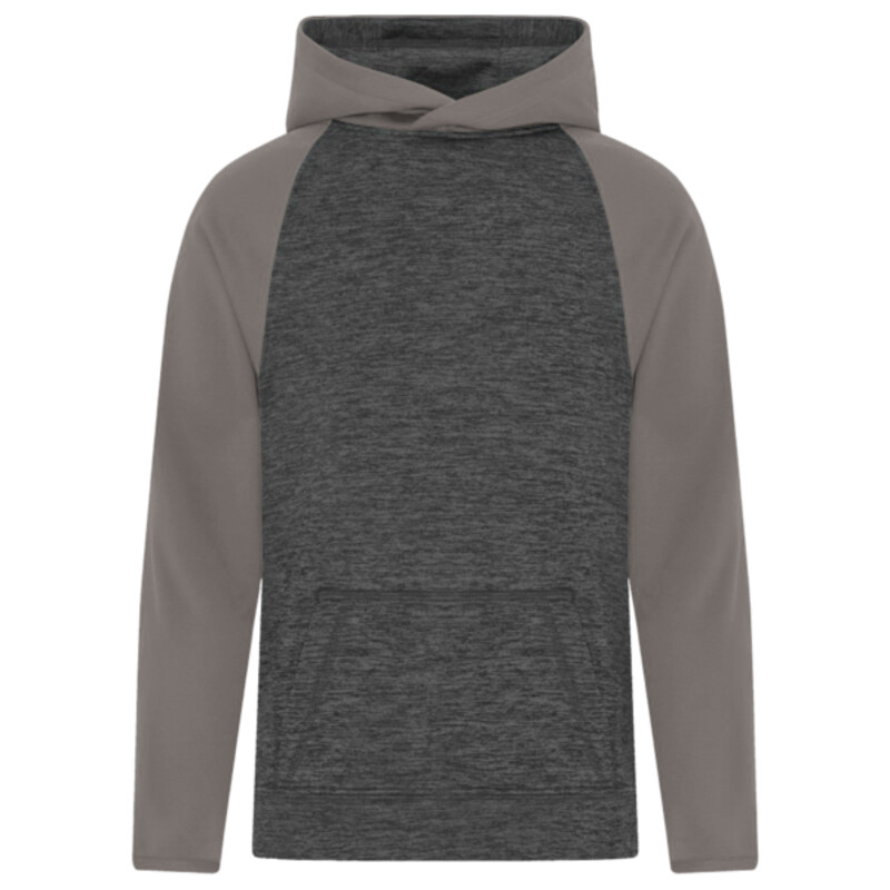 ATC™ DYNAMIC HEATHER FLEECE TWO TONE YOUTH HOODIE Thumbnail