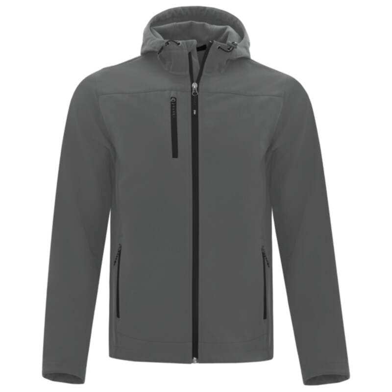COAL HARBOUR® EVERYDAY HOODED WATER REPELLENT STRETCH SOFT SHELL JACKET Thumbnail
