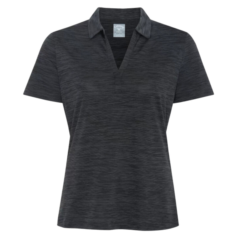 CALLAWAY BROKEN STRIPE TEXTURE LADIES' POLO Thumbnail
