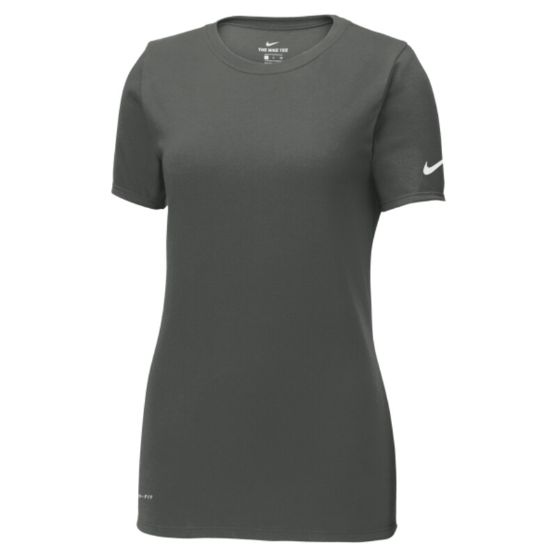 NIKE Dri-FIT COTTON/POLY SCOOP NECK LADIES' TEE Thumbnail