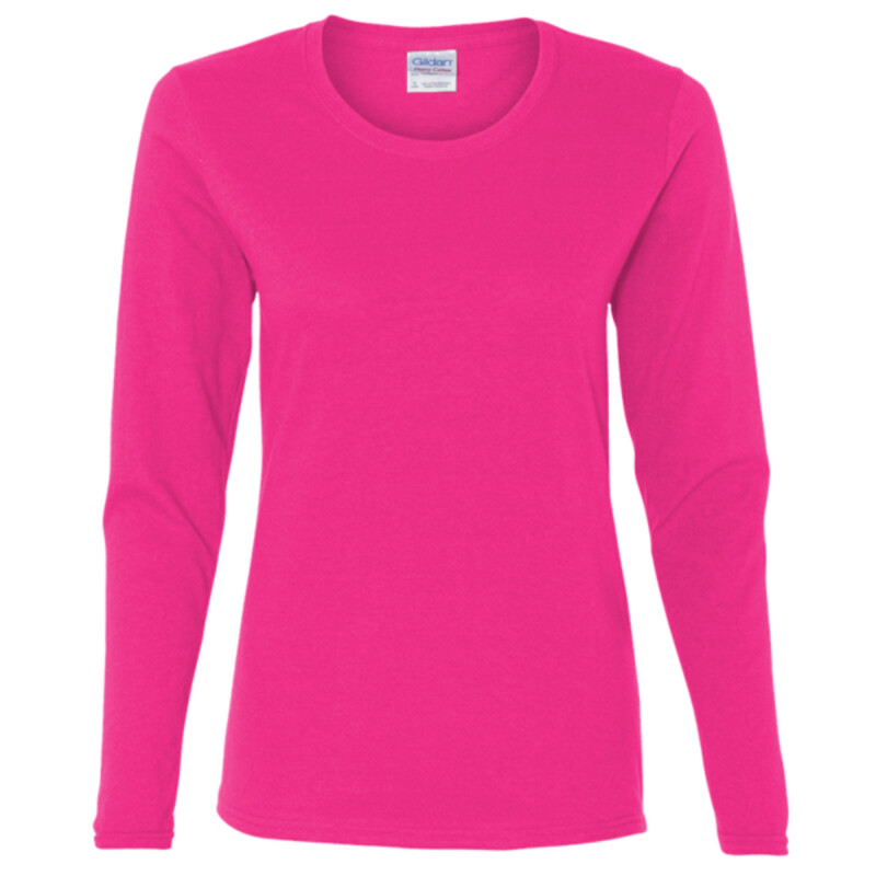 Women’s Heavy Cotton™ Long Sleeve T-Shirt Thumbnail